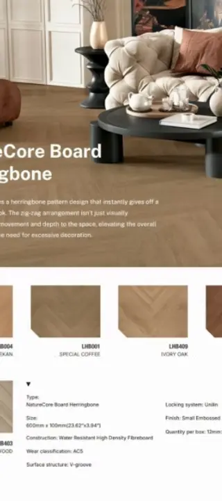 NatureCore Herringbone LHB-003 2