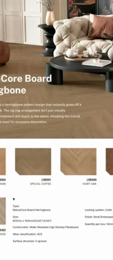 NatureCore Herringbone LHB-004 2