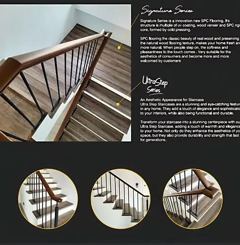 SPC FLOORING 5MM 8015 GOLDEN TEAK 5