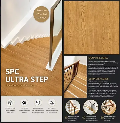 SPC FLOORING 5MM 8020 AMERICAN WHITE OAK 1