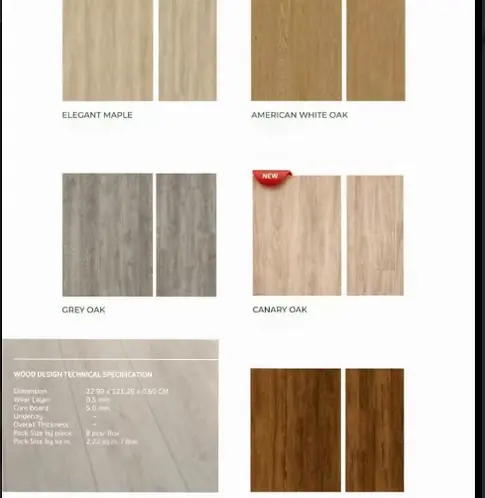 SPC FLOORING 5MM 8020 AMERICAN WHITE OAK 8