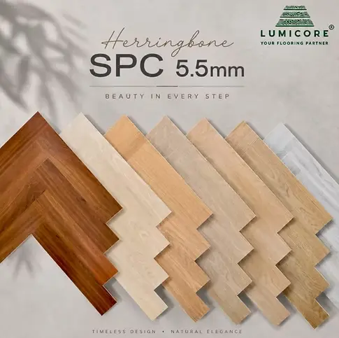 SPC HERRINGBONE HB518 5.5MM 3