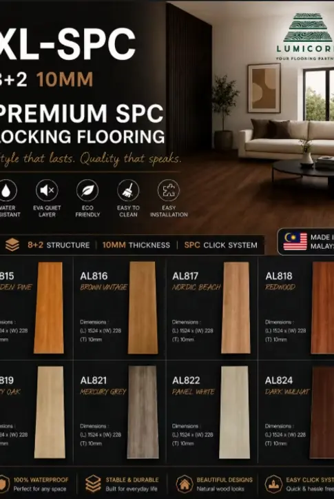 XL-SPC FLOORING 10MM AL816 2