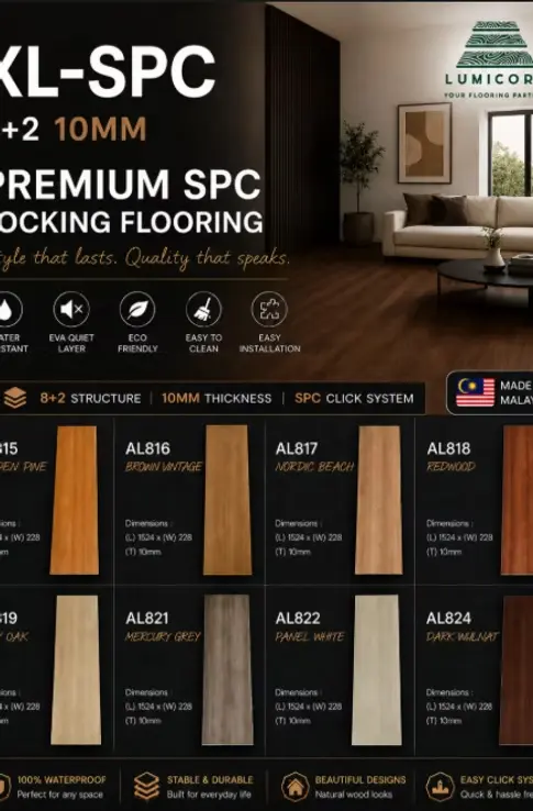 XL-SPC FLOORING 10MM AL818 2