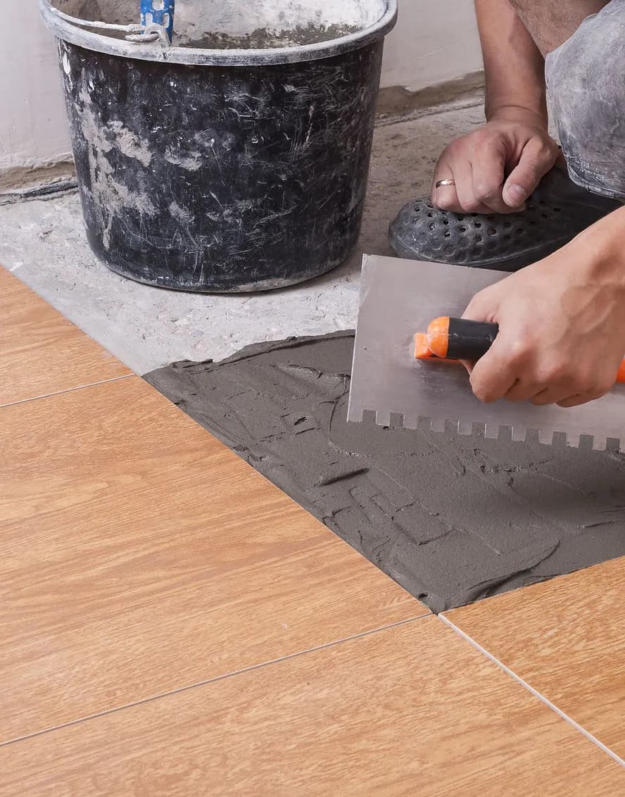 Tile Installation Process