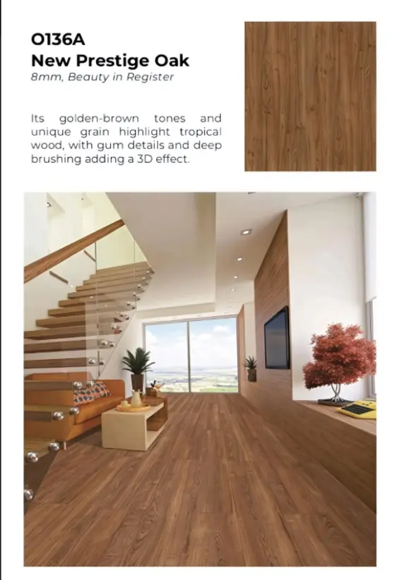Aesthetic Plus AC4 , 8mm , O136A-BIR New Prestige Oak 1