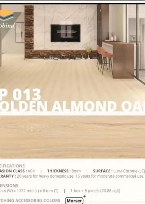 LAMINATE FLOORING ROBINA FLOOR AESTHETIC COLLECTION 8MM AC4 4