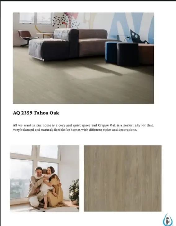 Robina Aqua Flooring Waterproof Flooring 8mm AC4 10