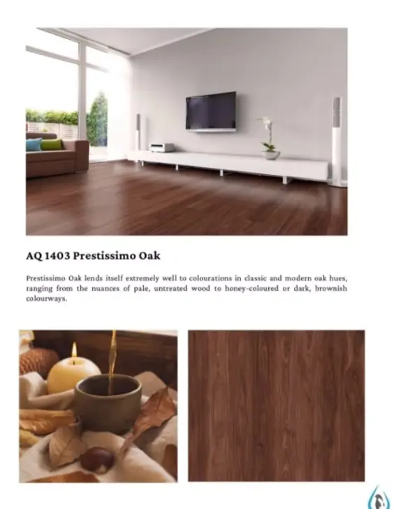 Robina Aqua Flooring Waterproof Flooring 8mm AC4 5