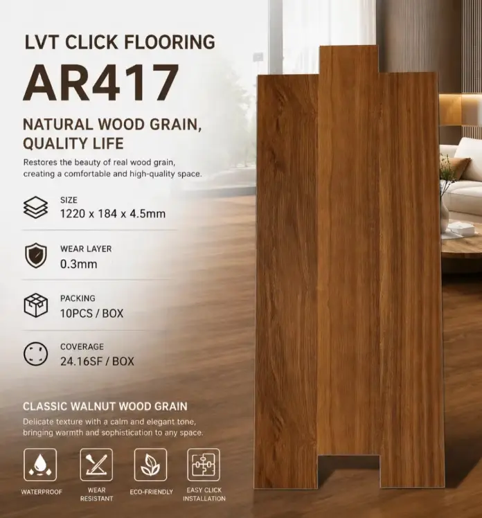 LVT CLICK 4.5MM CODE AR417